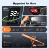 image:imageHeybike Mars 2030 Foldable Electric Bike UL2849 Certified 70Miles Long Range 1400W1800W Peak Motor 32MPH 624WH Removable Battery 204 Fat Tire Ebike for Snow Commute Full SuspensionSunset OrangeFront Basket