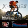 image:imageHeybike Mars 2030 Foldable Electric Bike UL2849 Certified 70Miles Long Range 1400W1800W Peak Motor 32MPH 624WH Removable Battery 204 Fat Tire Ebike for Snow Commute Full SuspensionObsidian