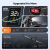 image:imageHeybike Mars 2030 Foldable Electric Bike UL2849 Certified 70Miles Long Range 1400W1800W Peak Motor 32MPH 624WH Removable Battery 204 Fat Tire Ebike for Snow Commute Full SuspensionJet Black