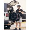 image:imageHeybike Ranger 20 Foldable Electric Bike for Adults 204 Fat Tire Ebike with 1400W Peak Motor 28 MPH Max Speed 600Wh Removable Battery Up to 65 Miles Range Front Suspension StepThru E BikeBlackFront Basket