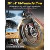 image:imageHeybike Ranger Foldable Electric Bike for Adults 1200W1800W Peak Motor 2832MPH E Bike 5590 Miles Range 20x40 Fat Tire Ebike with Removable Battery Hydraulic Brakes for Snow BeachCommutingBurgundy Red