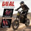 image:imageHeybike Villain Electric Dirt Bike 4160W E Dirt Bike with 52V 26AH Battery 1412 Fat Tire Electric Motorcycle for Teens Max 45MPH Ebike with Reversing FunctionDirtbikeScooter Lemon YellowBlack2