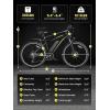 image:imageHeybike YM1 Electric Bike for Adults 1200W Peak Brushless Motor up to 50Miles 28mph Max Speed Electric Mountain Bike 480WH Removable Battery Ebike 275 Tires 7Speed and Front Suspension