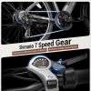 image:imageJasion RoamerSTYC1 Electric Bike for Adults 26 Commuter Ebike 1200W 528WH375WH Removable Battery 28MPH 4062miles Electric Bicycles for WomenMan UL2849 CertifiedGray