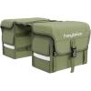 image:imageHeybike Bike Saddlebag Rack Pannier Bag with 2 Large Side Pockets for Electric Bike Green