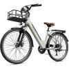 image:imageHeybike Cityscape 20 Electric Bike for Adults 26 1000W Peak Power 24MPH 50 Miles Range 468Wh Removable Battery UL Certified City Cruiser EBike