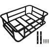 image:imageHeybike Electric Bike Front Basket amp Rear Basket LargeCapacity Removable Cargo Rack HeavyDuty Metal EBike Basket for Adult Ebikes Groceries Pets Shopping Camping amp CommutingRear Basket