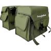 image:imageHeybike Electric Bike Rack Pannier Bag Saddle Bag for Electric Bike Rear Rack Storage Luggage EBike Accessories for Commuter Travel Shopping Adventure Green