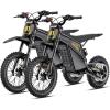 image:imageHeybike Villain Electric Dirt Bike 4160W E Dirt Bike with 52V 26AH Battery 1412 Fat Tire Electric Motorcycle for Teens Max 45MPH Ebike with Reversing FunctionDirtbikeScooter Lemon YellowBlack2