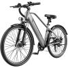 image:imageJasion RoamerSTYC1 Electric Bike for Adults 26 Commuter Ebike 1200W 528WH375WH Removable Battery 28MPH 4062miles Electric Bicycles for WomenMan UL2849 CertifiedAsh Gray