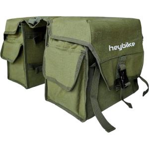 image:imageHeybike Saddlebag Green Bike Rack Pannier Bag for Electric bike