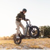 image:imageHeybike Ranger S Electric Bike for Adults Foldable 1500W Peak Motor Ebike 20 Fat Tire StepThru Electric Bicycle 48V 144AH Removable Battery Commuter E Bike 7Speed Hydraulic ForkG