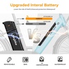 image:imageHeybike Cityscape 20 Electric Bike for Adults with Peak 1200W Motor 468Wh Removable Battery 50Miles 26 Electric Commuter Bike 7SpeedUL CertifiedAqua Blue