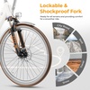 image:imageHeybike Cityscape 20 Electric Bike for Adults with Peak 1200W Motor 468Wh Removable Battery 50Miles 26 Electric Commuter Bike 7SpeedUL CertifiedBone white