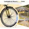 image:imageHeybike Cityscape 20 Electric Bike for Adults with Peak 1200W Motor 468Wh Removable Battery 50Miles 26 Electric Commuter Bike 7SpeedUL CertifiedChalky white