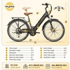 image:imageHeybike Cityscape 20 Electric Bike for Adults with Peak 1200W Motor 468Wh Removable Battery 50Miles 26 Electric Commuter Bike 7SpeedUL CertifiedJet Black