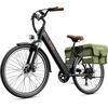 image:imageHeybike Cityscape 20 Electric Bike for Adults with Peak 1200W Motor 468Wh Removable Battery 50Miles 26 Electric Commuter Bike 7SpeedUL CertifiedPitch Black
