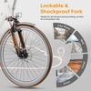 image:imageHeybike Cityscape 20 Electric Bike for Adults with Peak 1200W Motor 468Wh Removable Battery 50Miles 26 Electric Commuter Bike 7SpeedUL CertifiedPure White