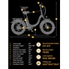 image:imageHeybike Ranger 20 Foldable Electric Bike for Adults 204 Fat Tire Ebike with 1400W Peak Motor 28 MPH Max Speed 600Wh Removable Battery Up to 65 Miles Range Front Suspension StepThru E BikeBlack