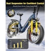 image:imageHeybike Ranger 30 Pro Fat Tire Electric Bike 90Miles Long Range720WH Removable Battery 1200W Peak Motor 28MPH204 Foldable StepThru Ebike
