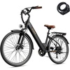 image:imageHeybike Cityscape 20 Electric Bike for Adults with Peak 1200W Motor 468Wh Removable Battery 50Miles 26 Electric Commuter Bike 7SpeedUL CertifiedMidnight Black