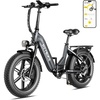 image:imageHeybike Ranger S Electric Bike for Adults 1800W Peak MotorUp to 32MPH692Wh Removable Battery 55 Miles Foldable E Bike 20 x4 Fat Tire All Terrain Ebike Hydraulic Brakes UL2849