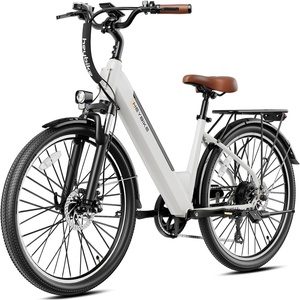 image:imageHeybike Cityscape 20 Electric Bike for Adults with Peak 1200W Motor 468Wh Removable Battery 50Miles 26 Electric Commuter Bike 7SpeedUL CertifiedChalky white