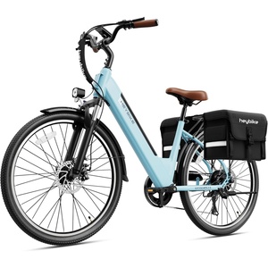image:imageHeybike Cityscape 20 Electric Bike for Adults with Peak 1200W Motor 468Wh Removable Battery 50Miles 26 Electric Commuter Bike 7SpeedUL CertifiedIce Blue