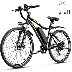 image:imageHeybike Electric Bike for Adults 1200W Peak Brushless Motor up to 50Miles 28mph Max Speed Electric Mountain Bike 480WH Removable Battery Ebike 275 Tires 7Speed and Front Suspension