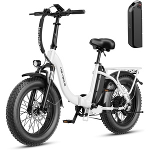 image:imageHeybike Electric Bike for Adults Ranger 20 with Peak 1400W Peak Motor Up to 28MPH amp 60 Miles 2040 Fat Tire Ebike 600Wh Removable Battery Adult Electric Bicycles