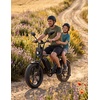 image:imageHeybike Saturn Electric Bike for Adults with 1800W Peak 9568Wh19136Wh Removable Battery 52V 184A 5090 Miles 20x40 Fat Tire AllTerrain Ebike for CommutingOffRoad RidingSingle BatteryJet