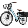image:imageHeybike Electric Bike for Adults Cityscape 20 with 1000W Motor  50Mile Range by 468Wh Removable Battery  24MPH Speed UL Certified Commuter EBike 26 Wheels 7Speed