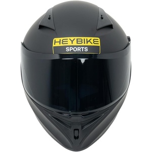 image:imageHEYBIKE Full Face Riding Gear for Electric Motorcycle Black EMoto Protective Face Cover with Clear Visor OffRoad Style Riding Accessory for Villain and Electric Dirt Bike UseX LargeMedium