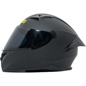 image:imageHEYBIKE Full Face Riding Gear for Electric Motorcycle Black EMoto Protective Face Cover with Clear Visor OffRoad Style Riding Accessory for Villain and Electric Dirt Bike UseX LargeX Large