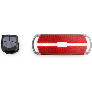 image:imageHeybike Rear Tail Light for Villain Dirt Bike Red LED Rear Safety Light with Wireless Remote Control Replacement Back Light for Electric Motorcycle EMoto Riding Visibility