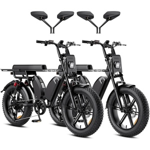 image:imageHeybike Saturn Electric Bike for Adults with 1800W Peak 9568Wh19136Wh Removable Battery 52V 184A 5090 Miles 20x40 Fat Tire AllTerrain Ebike for CommutingOffRoad Riding2 EbikesDual BatteryMidnight