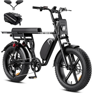 image:imageHeybike Saturn Electric Bike for Adults with 1800W Peak 9568Wh19136Wh Removable Battery 52V 184A 5090 Miles 20x40 Fat Tire AllTerrain Ebike for CommutingOffRoad RidingSingle BatteryJet