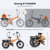 image:imageHeybike Electric Bike for Adults 28mph Electric Mountain Bike 1200W Peak Motor up to 50Miles 480WH Removable Battery Ebike 275 Tires 7Speed amp Front Suspension