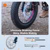image:imageHeybike Mars 20 Foldable Electric Bike 70Miles Long Range 1800W Peak Motor 32MPH 624WH Removable Battery 204 Fat Tire AllTerrain Ebike Full Suspension amp Hydraulic Brakes Bicycles