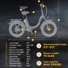 image:imageHeybike Ranger 20 Folding Electric Bike for Adults 1400W Peak Motor Ebike2 Green Combo