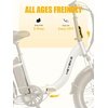 image:imageHeybike Ranger 20 Folding Electric Bike for Adults 1400W Peak Motor EbikeArctic White