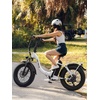 image:imageHeybike Ranger 20 Folding Electric Bike for Adults 1400W Peak Motor EbikeBright White