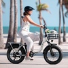 image:imageHeybike Ranger 20 Folding Electric Bike for Adults 1400W Peak Motor EbikeSnow White