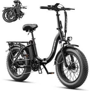 image:imageHeybike Ranger 20 Folding Electric Bike for Adults 1400W Peak Motor EbikeMidnight Black