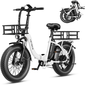 image:imageHeybike Ranger 20 Folding Electric Bike for Adults 1400W Peak Motor EbikeSnow White