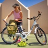 image:imageHeybike Cityscape Electric Bike 350WPeak 500W Electric City Cruiser Bicycle Up to 40 Miles 23MPH Removable Battery 7Speed and Dual Shock Absorber 26 Electric Commuter Bike for Adults