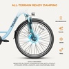 image:imageHeybike Cityscape Electric Bike 350WPeak 500W Electric City Cruiser Bicycle Up to 40 Miles 23MPH Removable Battery 7Speed and Dual Shock Absorber 26 Electric Commuter Bike for Adults