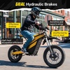 image:imageHeybike Electric Dirt Bike Villain 4160W Electric Motorcycle 45 MPHLemon Yellow