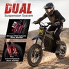 image:imageHeybike Electric Dirt Bike Villain 4160W Electric Motorcycle 45 MPHMatte Black