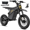 image:imageHeybike Electric Dirt Bike Villain 4160W Electric Motorcycle 45 MPHMatte Black